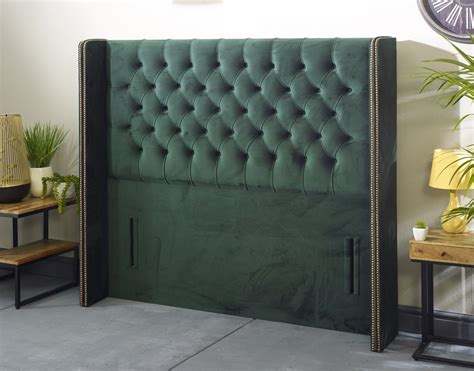 freestanding double bed headboard.